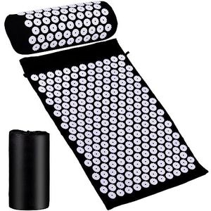 Acupressuurmatset, massagemat, acupunctuur, massagemat met kussen, Shakti-mat, accupersmat, acupunctuurmat, massage, originele shakitmat, fakirmat, pranamat, nagelmat