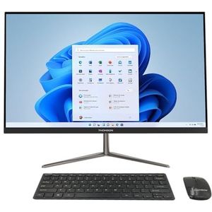 THOMSON All-in-One computer 21,6 – Intel Celeron N4020-4 GB DDR4-128 GB SSD – 1920 x 1080 FHD – WiFi AC & BT4.0