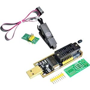 TsoLay CH341A 24 25 Serie EEPROM Flash BIOS USB Programmeur Module + SOIC8 SOP8 Test Clip voor EEPROM 93CXX/25CXX/24CXX