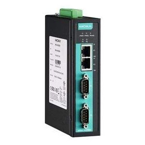 4-port RS-232/422/485 serial device server, 10/100MBaseT(X), 1KV serial surge