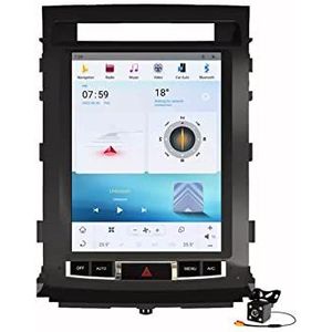 Android 15 autoradioradio voor L-en Cruiser Lc200 2007-2015 GPS-navigatie 12,1 inch touchscreen met WiFi 4G DSP Carplay,8core 4+64gb