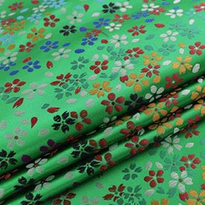 Satijn bekledende stof, zijdeachtige stof, Little Star Tie Dye Kleur Jacquard Bruidsmeisjesjurk Jurk Rok Broek Overhemd Trouwjurk Doek 100×115cm(Color:Green)