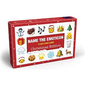 Bubblegum Stuff - Noem het Emoticon-spel - Kerst en Feestelijke Editie - Flash Card Board Game - Leuk Familie Memory Game - Perfect Voor Games Night And Holiday Entertainment - Geweldig cadeau!
