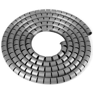 BPABDEITR Spiraalkabelwikkelbeschermer 8-42 mm Multicolor 1 meter(Grey,28mm inside diameter)