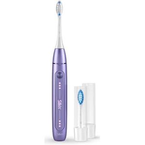 Silk'n SonicYou Elektrische sonische tandenborstel, tot 300 dagen looptijd, geschikt voor gevoelige tanden, met 4 middelgrote borstels, kleur: paars