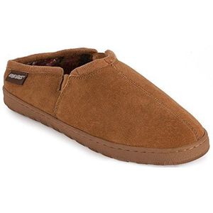 MUK LUKS Matt-Men's Printed Berber Suede Clog Slipper