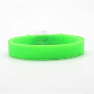 ChunLK 12 mm mesh PET-kabel gevlochten mouw gevlochten kabelhuls mantel uitbreidbare kous-10m(Green)