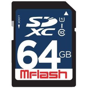 64 GB SD-geheugenkaart klasse 10