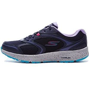 Skechers Go Run Consistent Sneaker voor dames, marineblauw, 38 EU