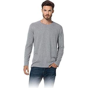 Stedman Apparel Heren Classic-T/ST2500 Regular Fit T-shirt met lange mouwen, Grijze Hei, M