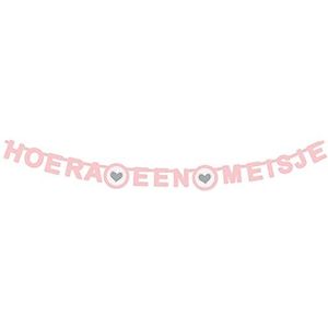 Unbekannt Letterguirlande - Hoera EEN Meisje