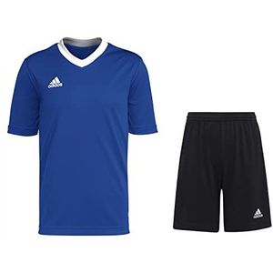 adidas Kindertricot set Entrada 22, Team Royal Blue/Zwart, 140