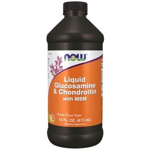 Now Foods, Liquid Glucosamin & Chondroitin MSM, 473 ml