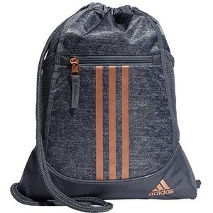 adidas Alliantie II Sackpack, Jersey Onix/Rose Goud, Eén maat