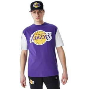 New Era NBA Colour Insert LA Lakers T-shirt voor heren, paars