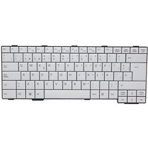 Fujitsu Keyboard (BELIGIUM) White W/O TS, 38012332 (White W/O TS)