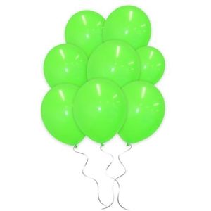 LUQ - Luxe Licht Groene Helium Ballonnen - 50 stuks - Verjaardag Versiering - Decoratie - Feest Latex Ballon Licht Groen