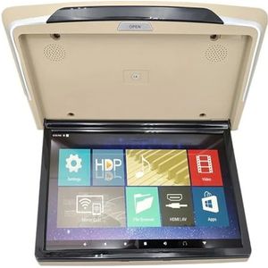 17,3 inch 1920 * 1080 dakplafondmonitor multimedia dvd-speler IPS touchscreen afstandsbediening(17.3Inch-Gray)