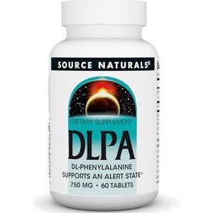 Source Naturals: DLPA (750 mg) - 60 Tabletten