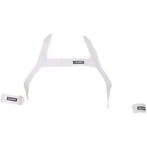 Men's Harness Belt Elastic Halter Stretchy Shoulder Strap Clubwear Costumes Belts Gay Cosplay Leotard Prom Show (Color:White,Size:One Size)