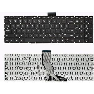 Russisch laptoptoetsenbord voor HP 15-BS 15-BW 15S-FQ 15S-DY 17-BS 15-DY 15-BP AK AR 250 255 G6 TPN-C129 925008-001 PK132043A00 RU(US Black)