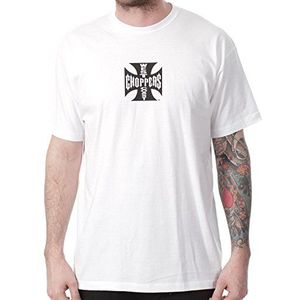 WCC T-shirt Iron Cross wit