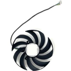 PLD10010S12HH RX 6700 6600 XT VGA GPU-koelventilator RTX3060 voor MSI RTX 3060 3060Ti voor GAMING X-videografische kaarten Koelventilator(Black A-Fan)