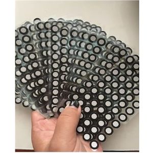 1000-punts reflectiemarkers Fotogrammetrie Hoogreflecterende markeerpunt 3D-scannerdoel for eenvoudiger scannen voor ondersteunde positionering, kalibratie(1000 points 1.5mm x 3mm)