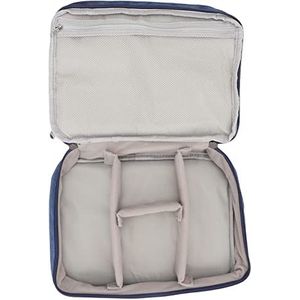 Cosmetische tas, lichtgewicht multifunctionele draagbare make-uptas voor dagelijks gebruik op reis