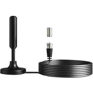 4K HD 36DBI TV-antenne Digitale HDTV Versterkt 3600 Mijl Bereik Binnen En Buiten Met Magnetische Voet Eenvoudig Brede Compatibiliteit(25DBI)