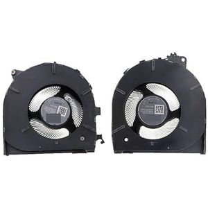 Laptop CPU GPU-koeling voor HP HSN-I52C voor Zbook voor Studio G9 G10 ND65C22-21E04 6033B0105601 ND85C22-21E03 N10924-001(A fan and B fan)