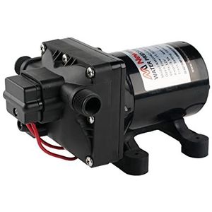 Bomba de agua de diafragma autocebante 12V 24V Hogedruk Micro Membraanpomp Waterpomp (Size : 24V)