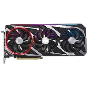 87MM T129215BU DC12V 0.50AMP RTX3050 RTX3060 grafische kaartventilator voor ASUS voor ROG voor STRIX RTX 3050 3060 voor GAMING(Left fan)