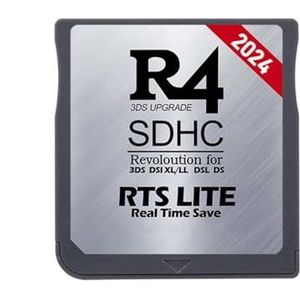 SDHC Adapter Brandkaart voor 3DS DSL XL/LL 2024 Game Card Digitale Geheugenkaart Flashcard - Gaming Accessoires (Zilver)