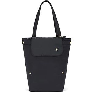 Pacsafe Women's Citysafe Cx Anti Diefstal Packable Verticale Tote Bagage- Messenger Bag, Zwart (zwart) - 20445100