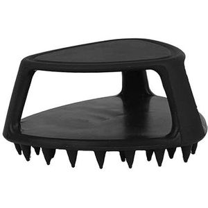 Baardborstel voor mannen siliconen natte droge snor kam voor mannen voor geschenken voor mannen blauw