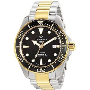 Certina DS Action Diver Automatic Men Two Tone Steel Watch C0326072205100