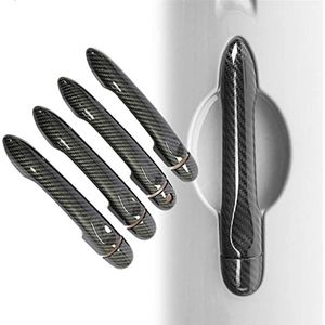 Koolstofvezel Auto Deurgreep Cover Trim Styling Accessoires Voor R&enault Grand Voor Scenic 2010 2011 2012 2013 2014 2015 2016