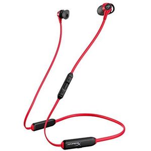 HyperX Cloud Buds Draadloze hoofdtelefoon, Bluetooth met Qualcomm aptX HD, 10 uur batterijduur, 14 mm driver, comfortabele siliconen oordopjes, 3 oorkussens inbegrepen, nettas voor onderweg