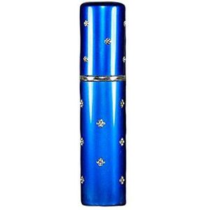 Parfum zakverstuiver serie 7 in metallic look blauw - 5 ml