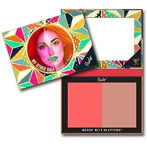 My Other Half Duo Shade Face Palette - Double Faced door RUDE Cosmetics voor vrouwen - 11,3 ml make-up
