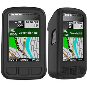 kwmobile fietscomputer gps hoes geschikt voor Wahoo Elemnt Roam V2 hoesje - Beschermhoes voor fietsnavigatie - Siliconen cover