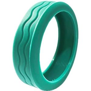 Kelisdi 8Pcs Reizen Koffer Wiel Covers Met Ruisonderdrukking Flexibele Rubber Wiel Beschermers Voor Bagage Beschermende Rubber Koffer Protector, Groen