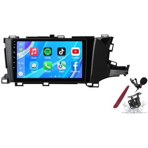 Android 14 Autoradio Sat Navi voor H-onda Shuttle (2015-2019) 9 Inch Touchscreen Multimedia Speler met Draadloze Carplay GPS Navigatie FM RDS Bluetooth 5G-WiFi SWC DSP,M100s