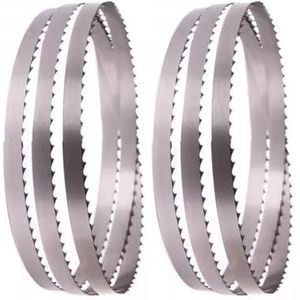 Lintzaagbladen, 2 stks 10 ""lintzaagbladen 4 TPI for houtbewerking lintzaag for hout kunststof keramiek zacht metaal snijden(1750mm)