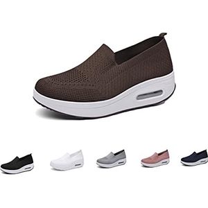 Women's Orthopedic Sneakers, Orthopedic Shoes for Women,Women's Orthopedic Sneakers,Orthopedic Slip On Shoes for Women (41,brown)