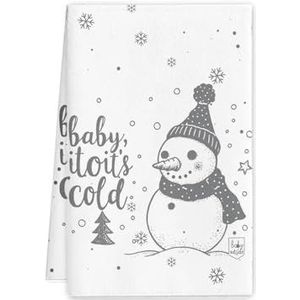 MAKOMAKI Opknoping Keuken Handdoek Handdoek Absorberende Huishoudelijke Badkamer Cartoon Schoonmaakdoek (SDMJ-54)