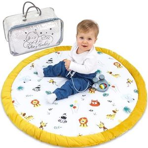 Babykruipkleed Model 1 ⌀120 cm - speelkleed voor kinderen, rond speelkleed, kinderkruipkleed Safari