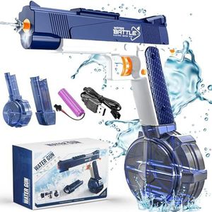 MULEVIP Elektrisch waterpistool, automatisch waterpistool, elektrisch waterpistool, elektrisch waterpistool voor volwassenen en kinderen, voor zwembad, strand