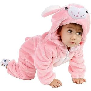qiaoniuniu - Halloween Kostuums - Baby Konijn Onesie - Pyjama - Voor Zuigelingen Cosplay Romper